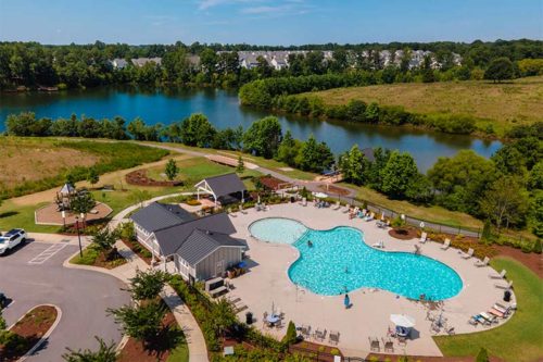 holding village community pool