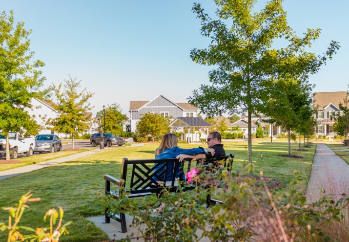 Holding Village Amenity Gathering Place Park