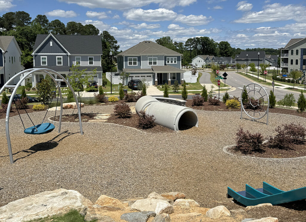 silo park holding village playground