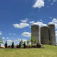 silos at holding village
