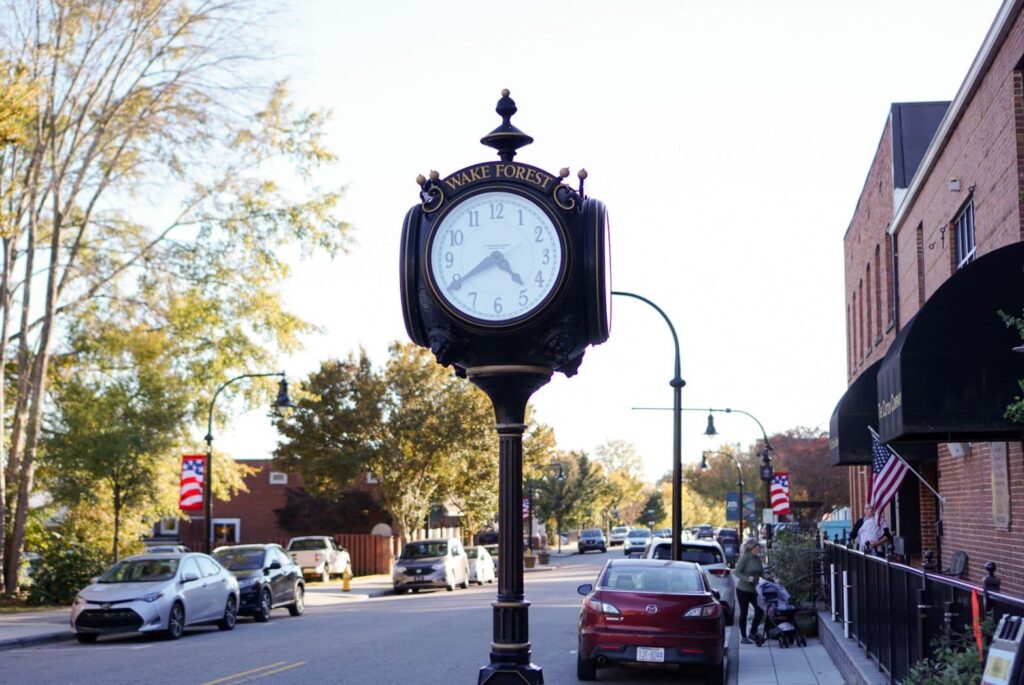 wake-forest-street-car-parked